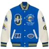 Los Angeles Rams OVO Royal Full-Snap Varsity Jacket