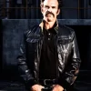 The Walking Dead Simon Black Leather Jacket